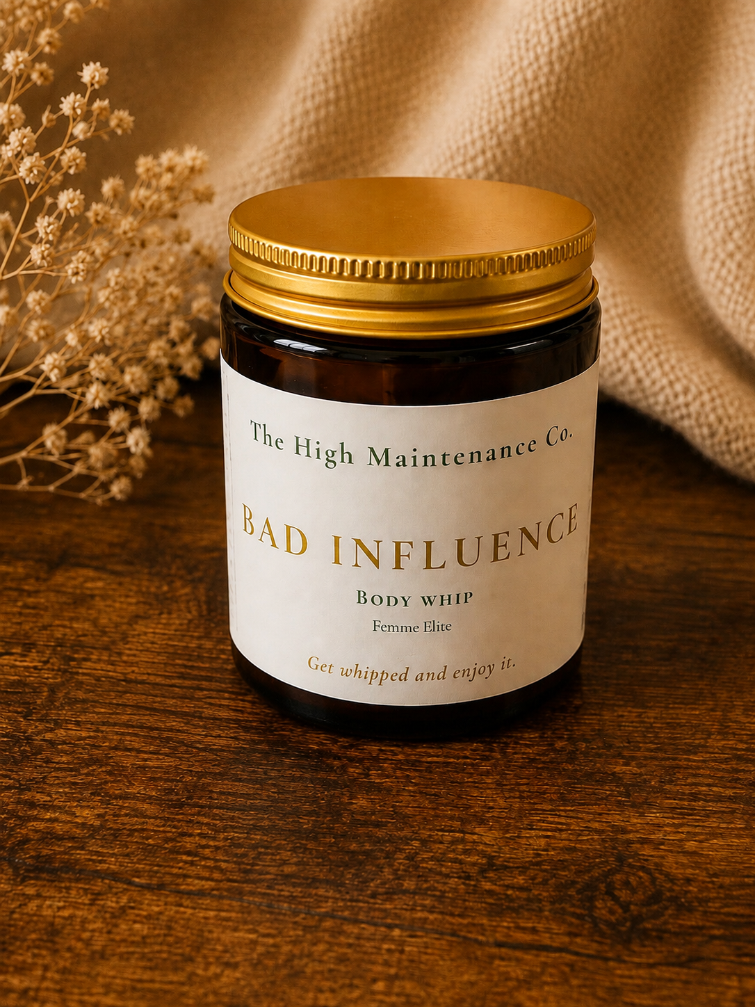 Bad Influence Body Whip.  4 Fragrance Options