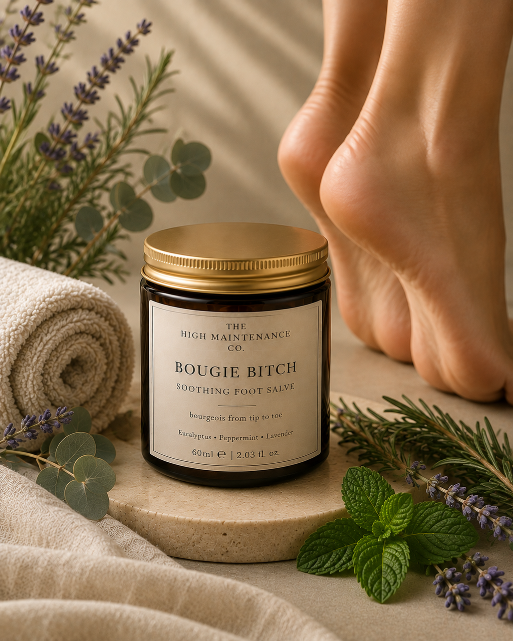 Bougie Bitch Soothing Foot Salve