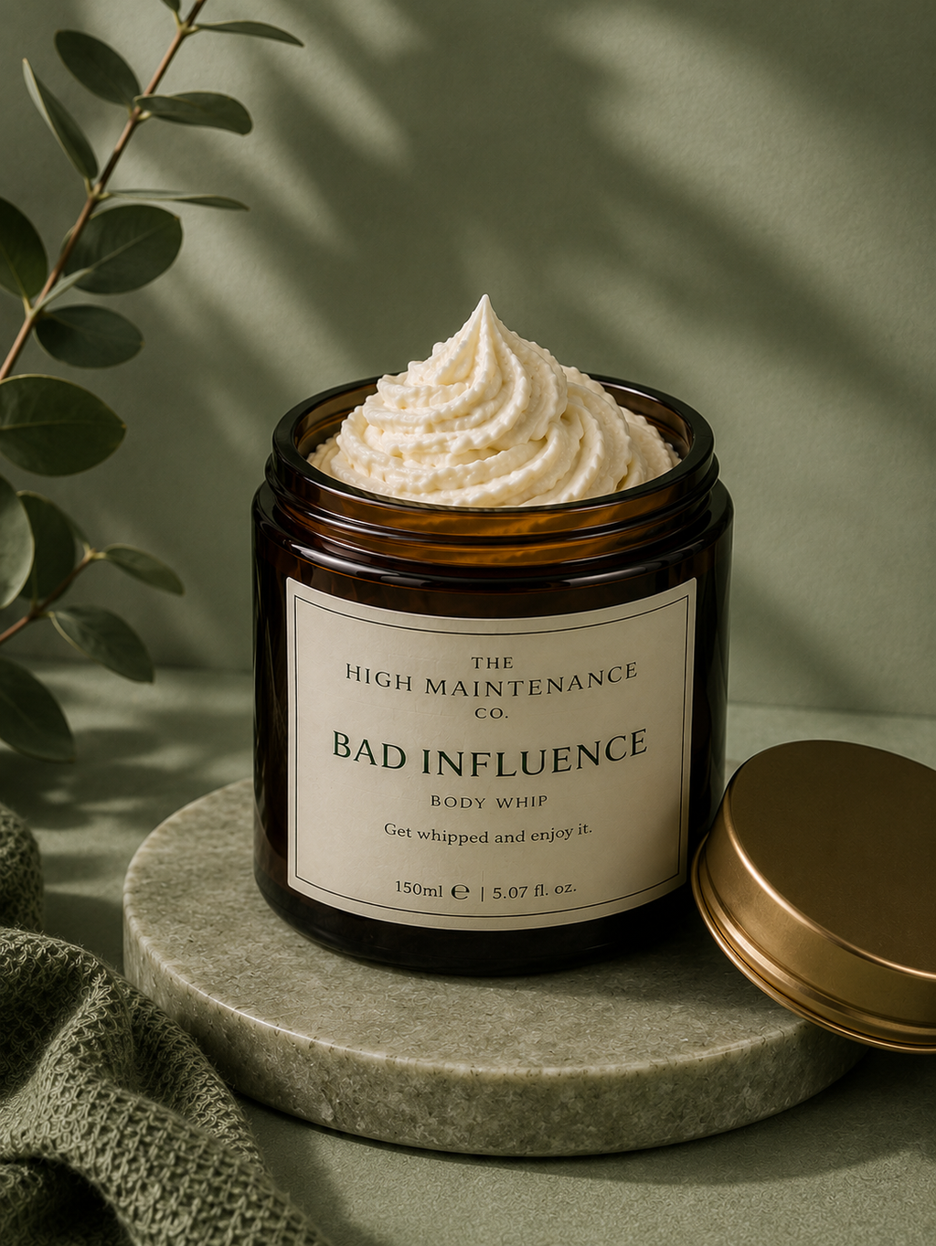 Bad Influence Body Whip.  Available in 4 fragrance options