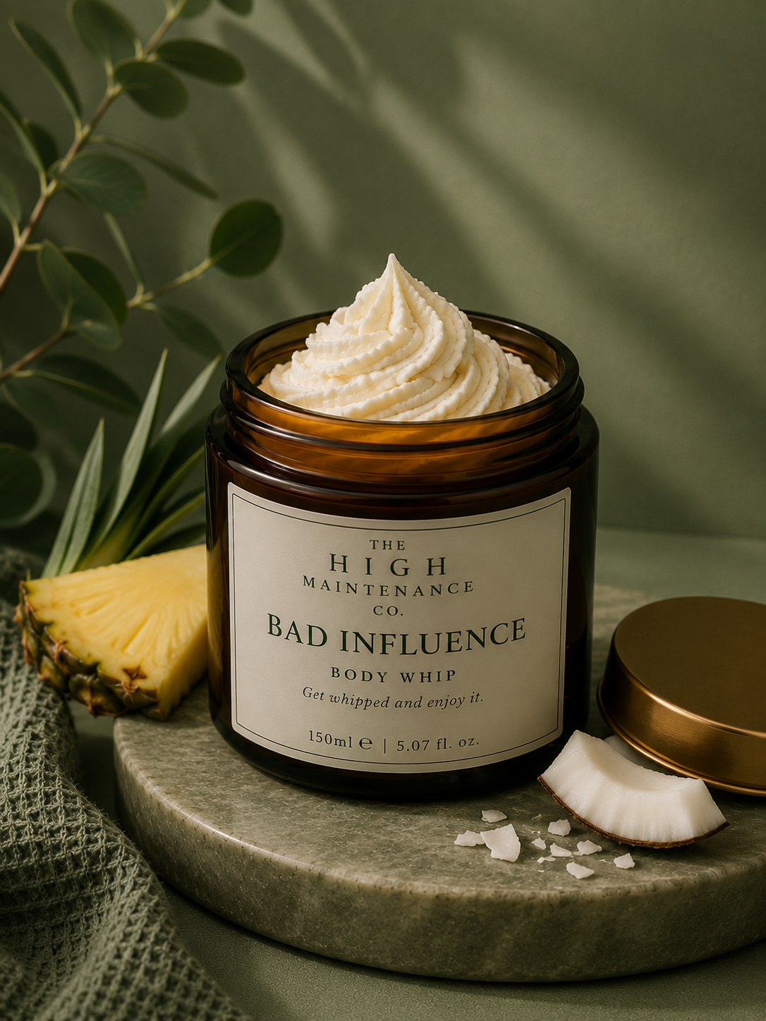 Bad Influence Body Whip.  Available in 4 fragrance options