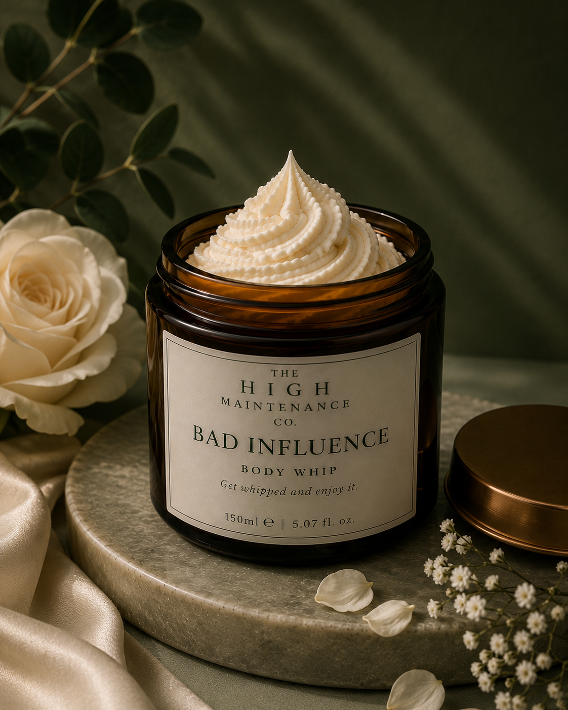 Bad Influence Body Whip.  Available in 4 fragrance options