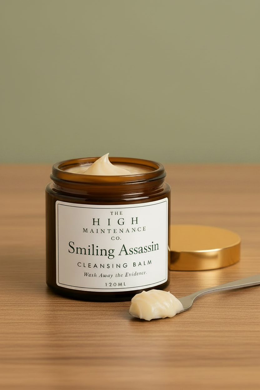 Cleansing Balm - Dusky Green Background