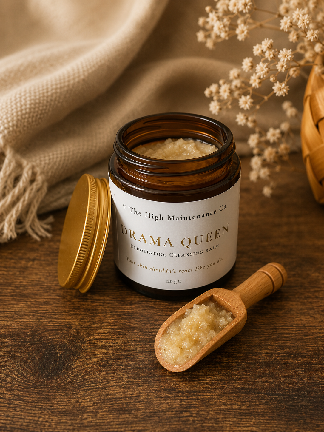 Drama Queen Exfoliating cleansing balm