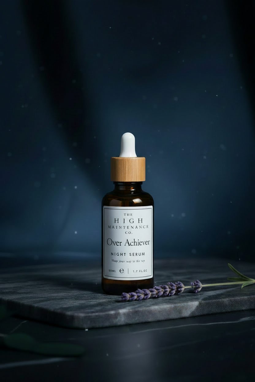 Over Achiever Night Serum - Lavender